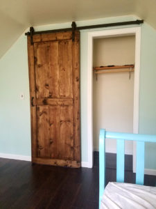 Grayling Cabin - Barnwood Entry Door